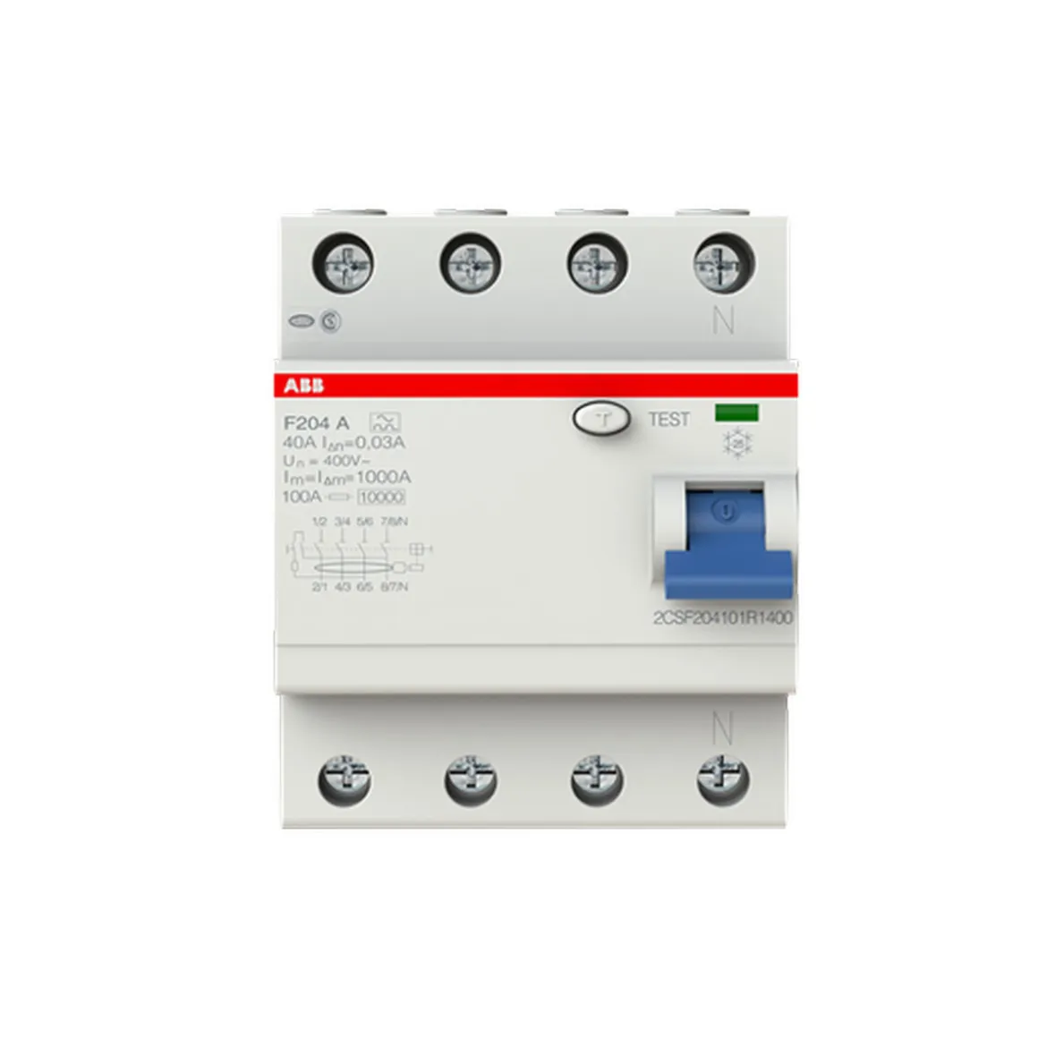 ABB FI-Schutzschalter Typ A 40A 30mA