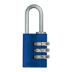 Abus Zahlenschloss 145/20 Aluminium blau