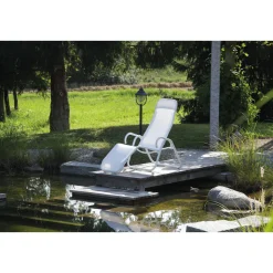 acamp Bäderliege Calypso snow/snow