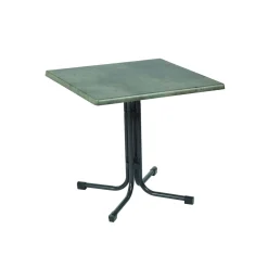 acamp Tisch Piazza 80 x 80 cm anthrazit/cemento