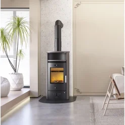 ACCENTE Kaminfilter Sauberling, Farbe: Grau