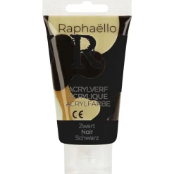 Acrylfarbe schwarz 75 ml