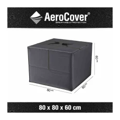 AeroCover Kissen-Schutz-Tasche für Loungekissen 80 x 80 x 56 cm anthrazit zur Indoor-Nutzung