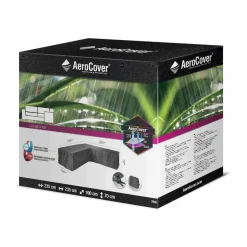 AeroCover Schutzhülle für L-förmige Lounge-Sets 235 x 235 x 100 x 70 cm anthrazit