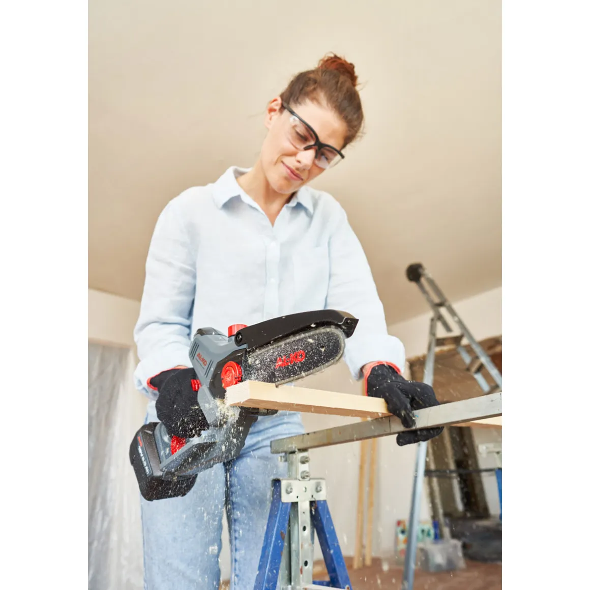 AL-KO Akku-Kettensäge 18 V CSM 1815 inkl Akku