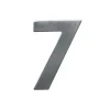 Alpertec Edelstahl-Hausnummer 7 satiniert
