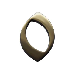 Alpertec Hausnummer 0 Messing brüniert