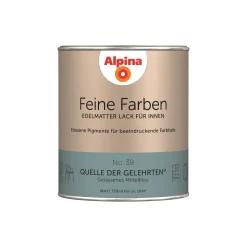Alpina Buntlack Feine Farben Lack No 39 Quelle der Gelehrten edelmatt 750ml