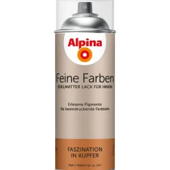 Alpina Buntlack Feine Farben Sprühlack Faszination in Kupfer 400ml