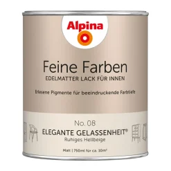 Alpina Buntlack Feine Farben Lack No 08 Elegante Gelassenheit edelmatt 750ml