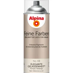 Alpina Buntlack Feine Farben Sprühlack No 08 Elegante Gelassenheit edelmatt 400ml