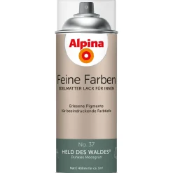 Alpina Buntlack Feine Farben Sprühlack No 37 Held des Waldes edelmatt 400ml