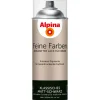 Alpina Buntlack Feine Farben Sprühlack Klassisches Matt-Schwarz edelmatt 400ml