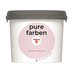Alpina Innenfarbe pure farben 2,5 L Pastellviolett matt