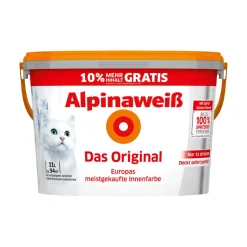 Alpina Innenfarbe weiß Das Original 11L