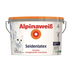 Alpina weiß Seidenlatex 5 L