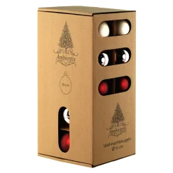 Ambientis Glaskugeln 6 cm altrosa Mix