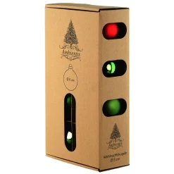 Ambientis Glaskugeln 8 cm rot grün Mix