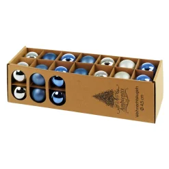 Ambientis Glaskugeln 4,5 cm blau Mix