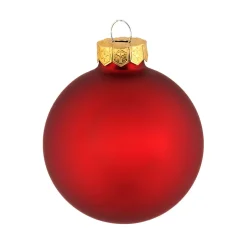 Ambientis Glaskugeln 4,5 cm rubinrot Mix