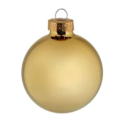 Ambientis Glaskugeln 6 cm gold Mix