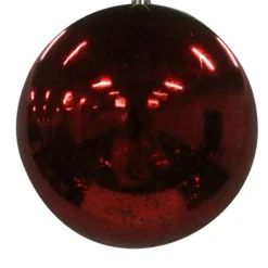 Ambientis Kunststoff-Kugel rot 15 cm