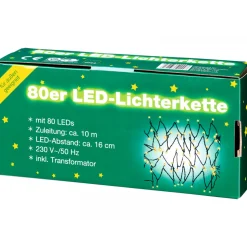 Ambientis LED-Außenlichterkette 80 LEDs