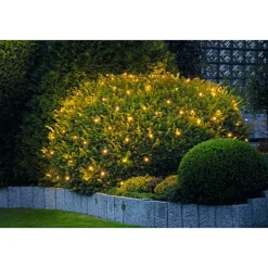 Ambientis LED-Außenlichternetz 200 warmweiße LED 3 x 3m