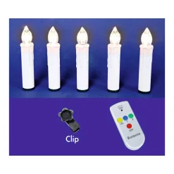 Ambientis LED-Baumkerzen-Set kabellos 10 Stück für Außen