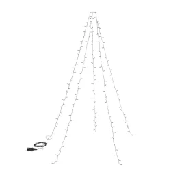 Ambientis LED-Baummantel mit Ring 150 flammig für innen und außen