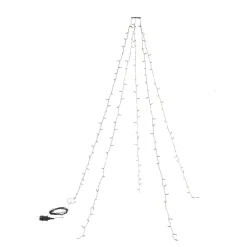 Ambientis LED-Baummantel mit Ring 150 flammig für innen und außen