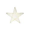 Ambientis LED-Drahtstern warmweiß 38 x 5 x 38 cm