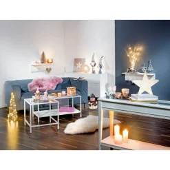 Ambientis LED-Drahtstern warmweiß 38 x 5 x 38 cm