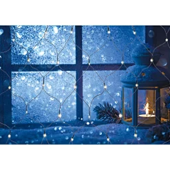 Ambientis LED-Lichternetz 300 x 300 cm 200 warmweiße LEDs