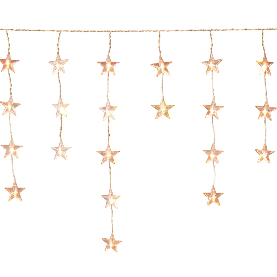 Ambientis Sternen-Lichterkettenvorhang für Innen