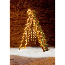 Ambientis Sternen-Lichterkettenvorhang für Innen