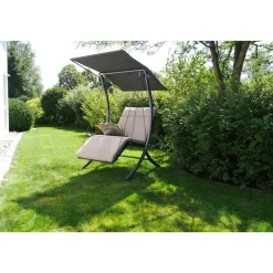 Angerer Freizeitmöbel GmbH Hollywoodschaukel „Swing“, sand