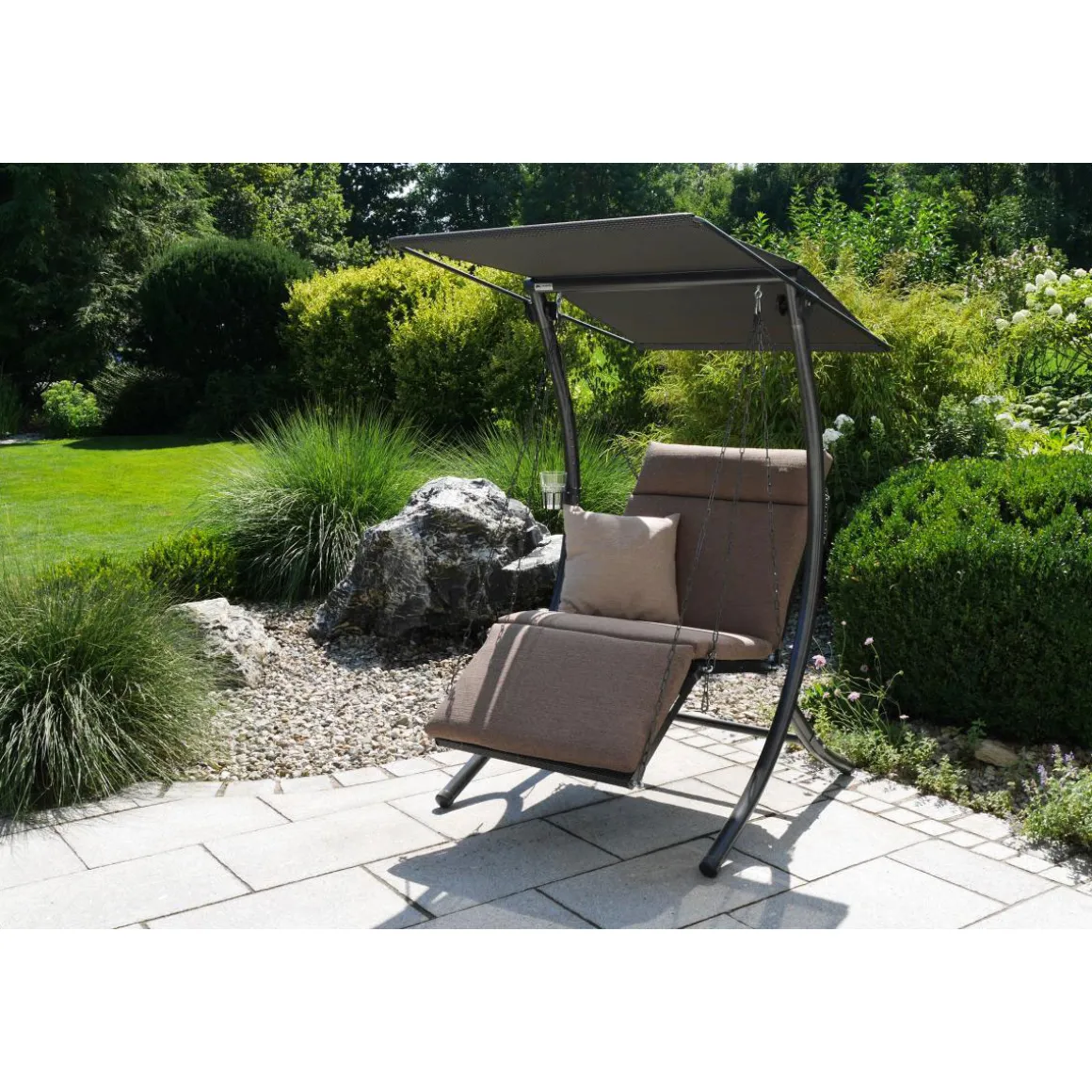 Angerer Freizeitmöbel GmbH Hollywoodschaukel „Swing“, olive