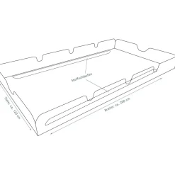 Angerer Freizeitmöbel GmbH Sonnendach, 200x120 cm, Swingtex, terra