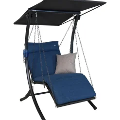 Angerer Freizeitmöbel GmbH Hollywoodschaukel „Swing“, denim