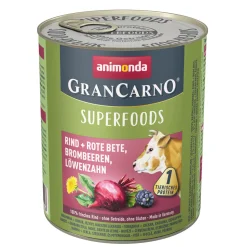 animonda Gran Carno Adult Superfood Rind und Rote Beete 800g