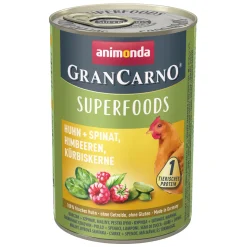 animonda Gran Carno Adult Superfood Huhn und Spinat 400g