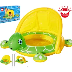 Babypool Schildkröte mit Sonnendach