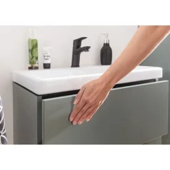 BADMOBIL Keramikwaschtisch CRAFT 49 x 5 x 37 cm ohne Überlauf weiß