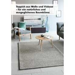 Barbara Becker Teppich BB Brave grau 140 x 200 cm