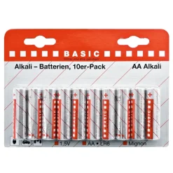 Basic Batterie Alkaline AA 10Stk.