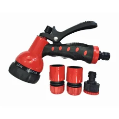 Basic Bewässerungsbrause-Set mit Wasserstopp 4-teilig