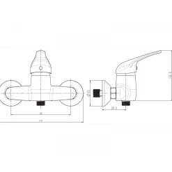 Basic Duscharmatur Marseille