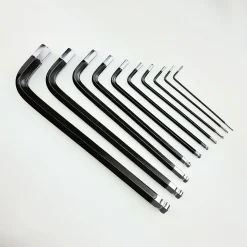 Basic Sechskantschlüssel-Set langarm Kugelkopf 10-teilig