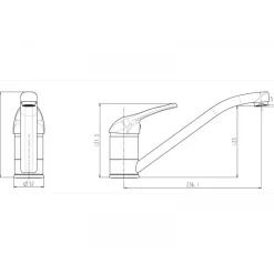 Basic Spültischarmatur Marseille